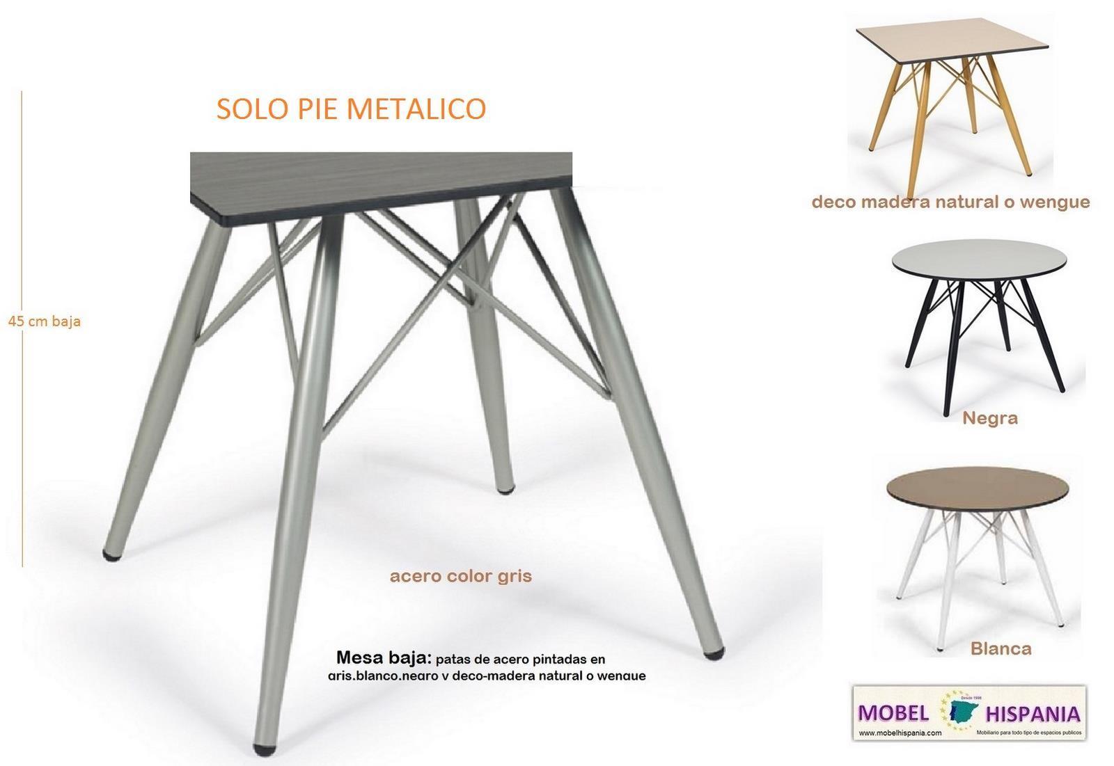 RB355 mesa acero PIE