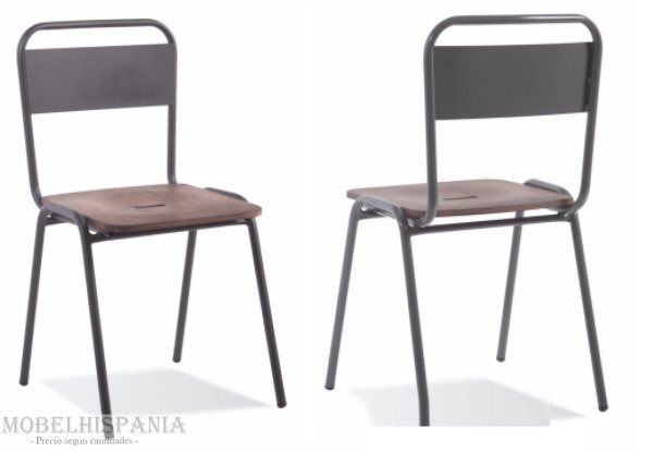 MEMPHIS 3 Silla industrial amarilla 09