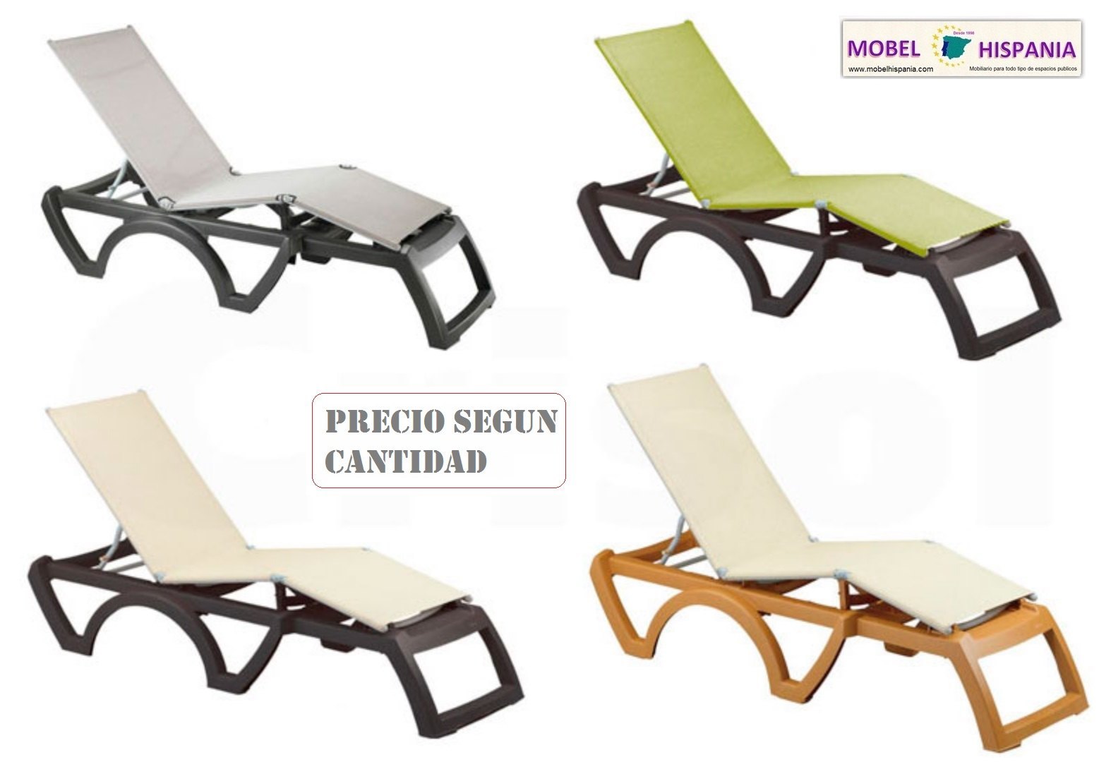 Bali tumbona polipropileno antracita 03