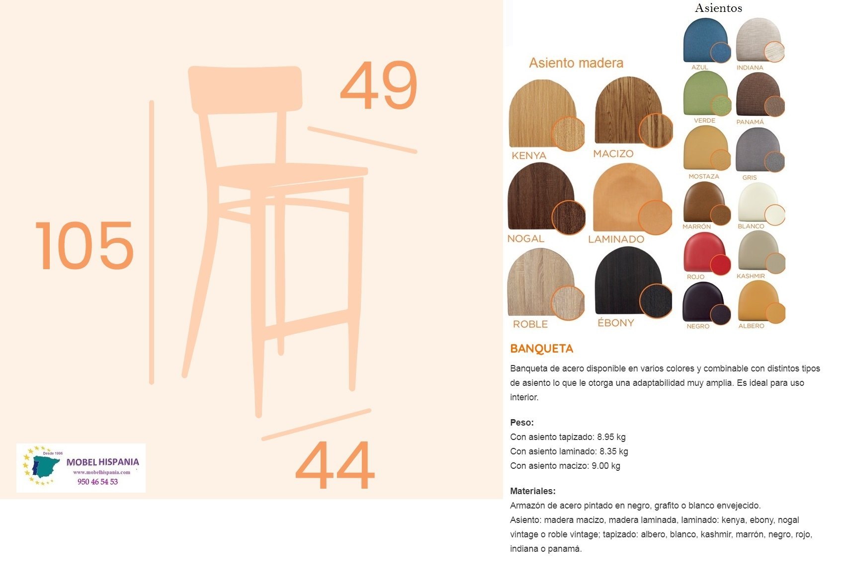 388 taburete metal negro verde 04