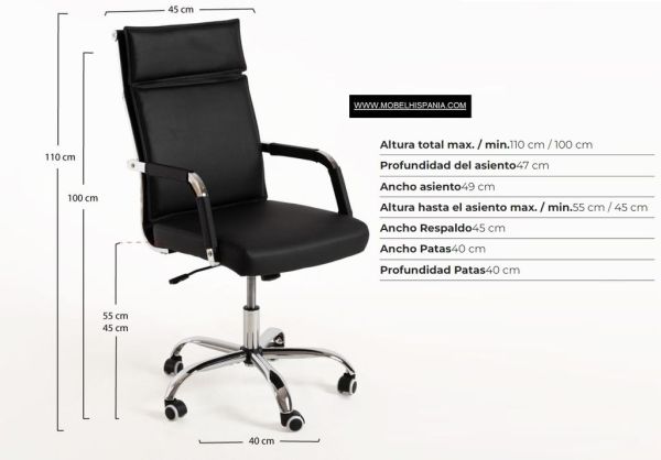 Lassk silla oficina w 07