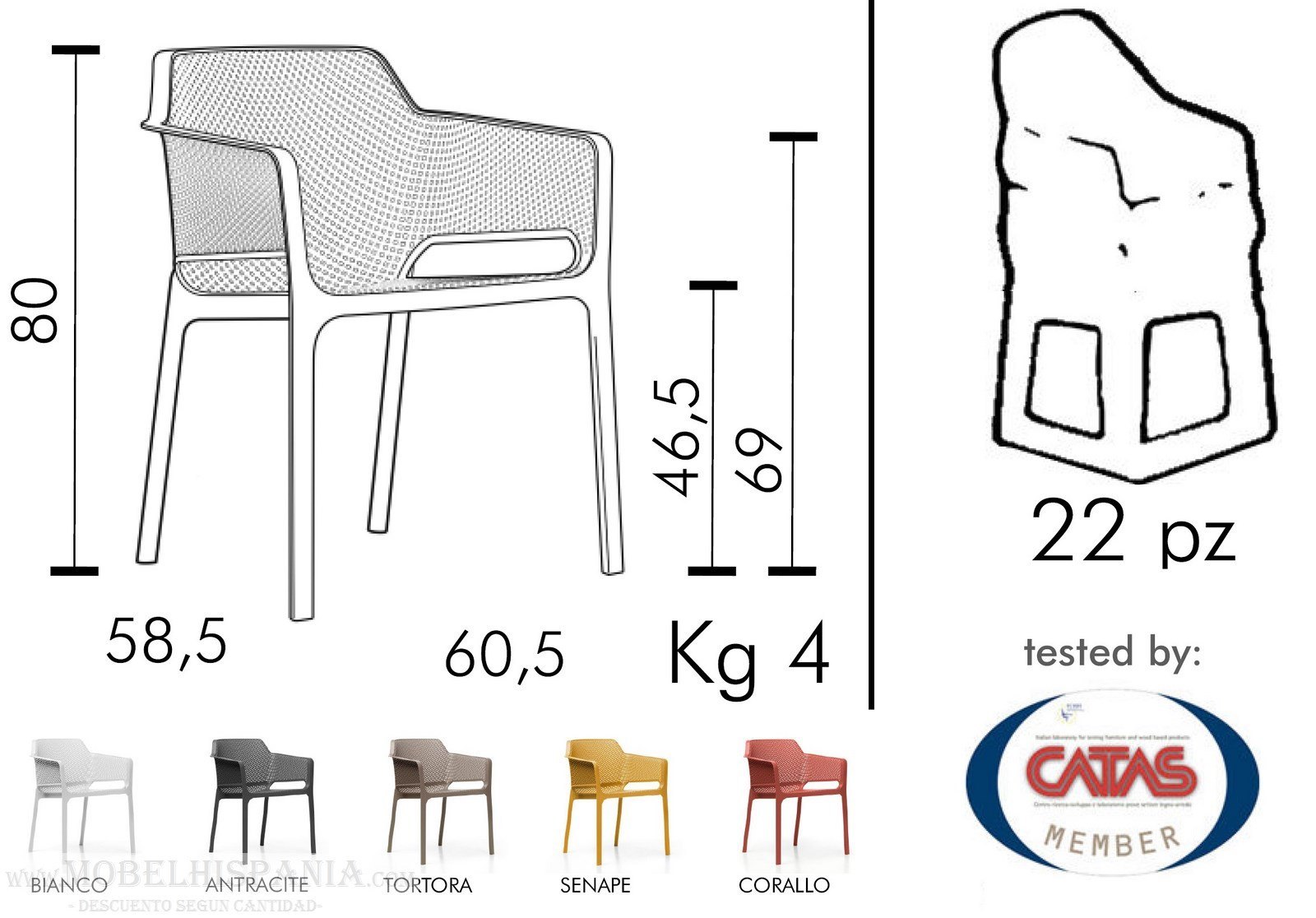 net butaca antracita 07