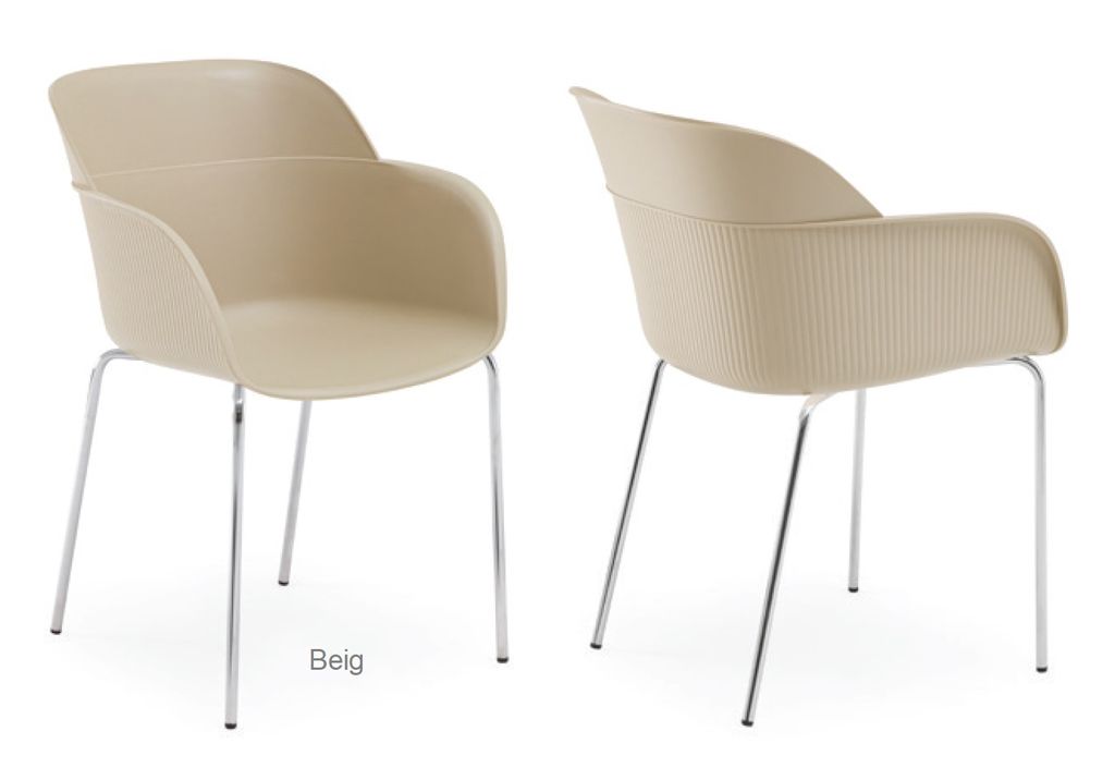 SHELL sillon cromado kaki 2 05 2