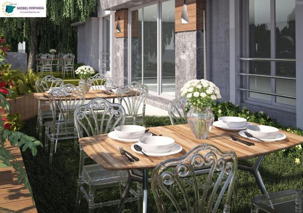 Flora silla eventos policarbonato transparente 02 4