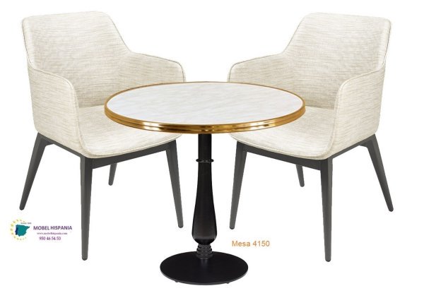 RB6629 Sillon metal negro gris 03