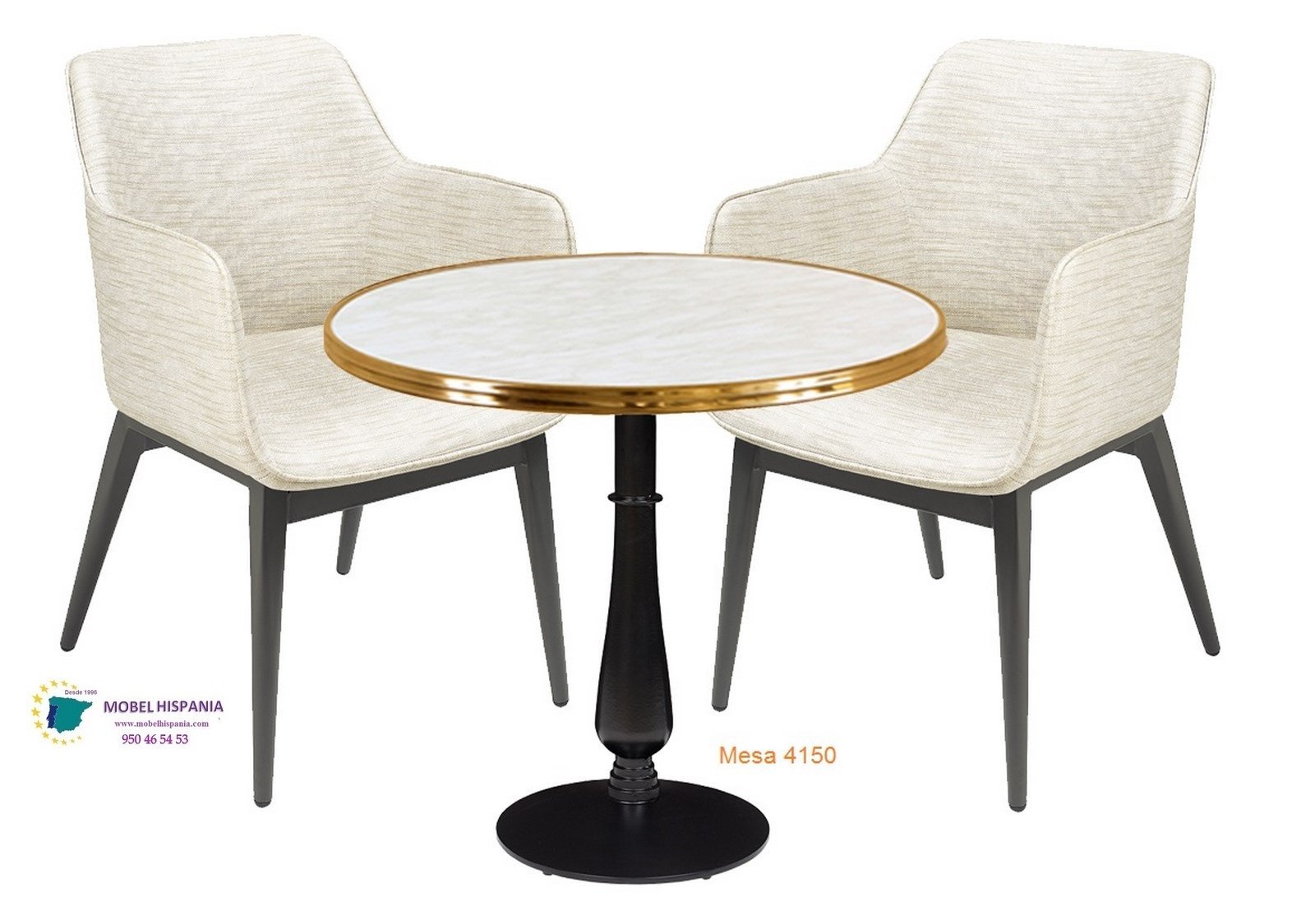 RB6629 Sillon metal negro mostaza 07