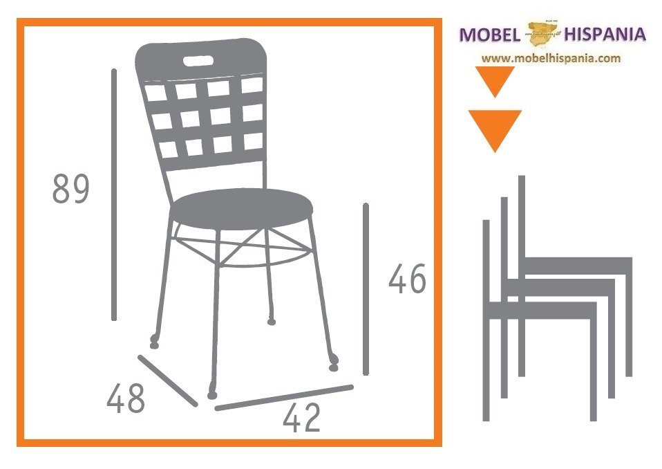 ARANJUEZ silla forja vintage solo 02 1