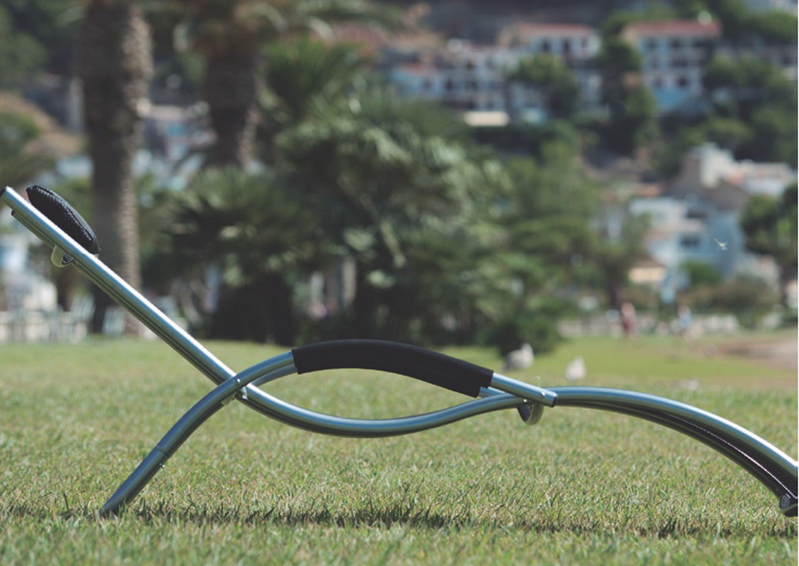 holiday tumbona aluminio textiline