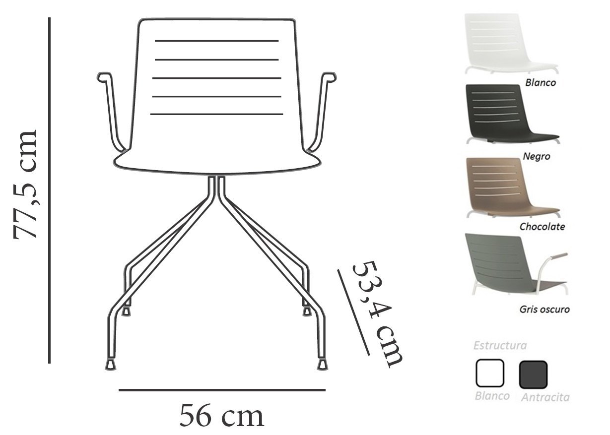 skin cromada brazos pie spider mobel hispania 02