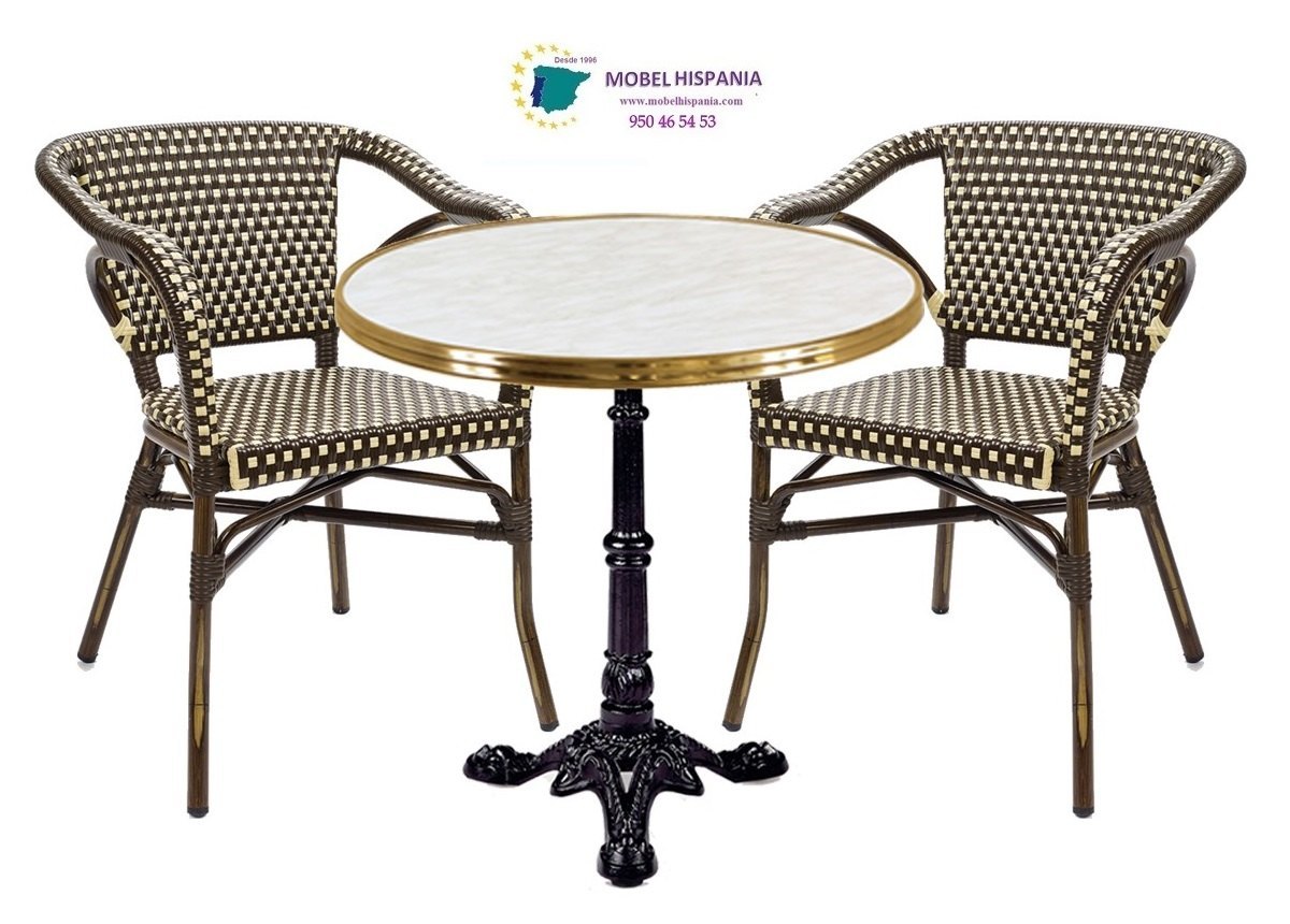 3091 sillon aluminio medula marron crema 10 2