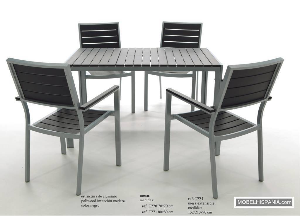 7726 sillon aluminio poliwood 2