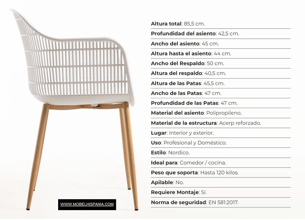 Beket sillon negro w 07 1