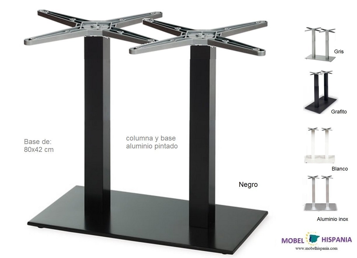 munich doble columna negra