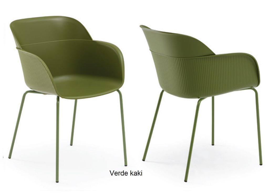 SHELL sillon pintado verde kaki 2 09 2
