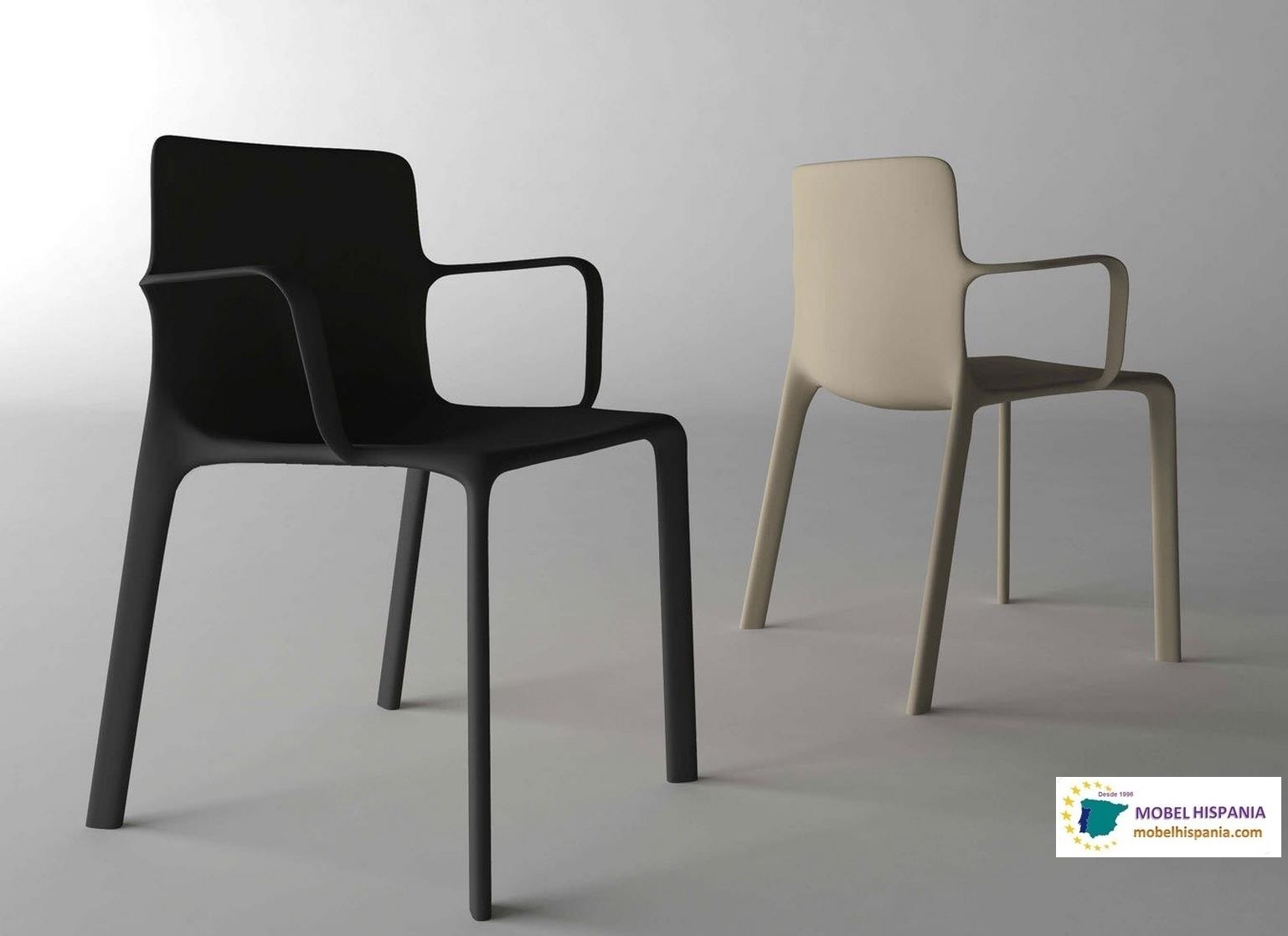 V2KES sillon polipropileno negro 02 3