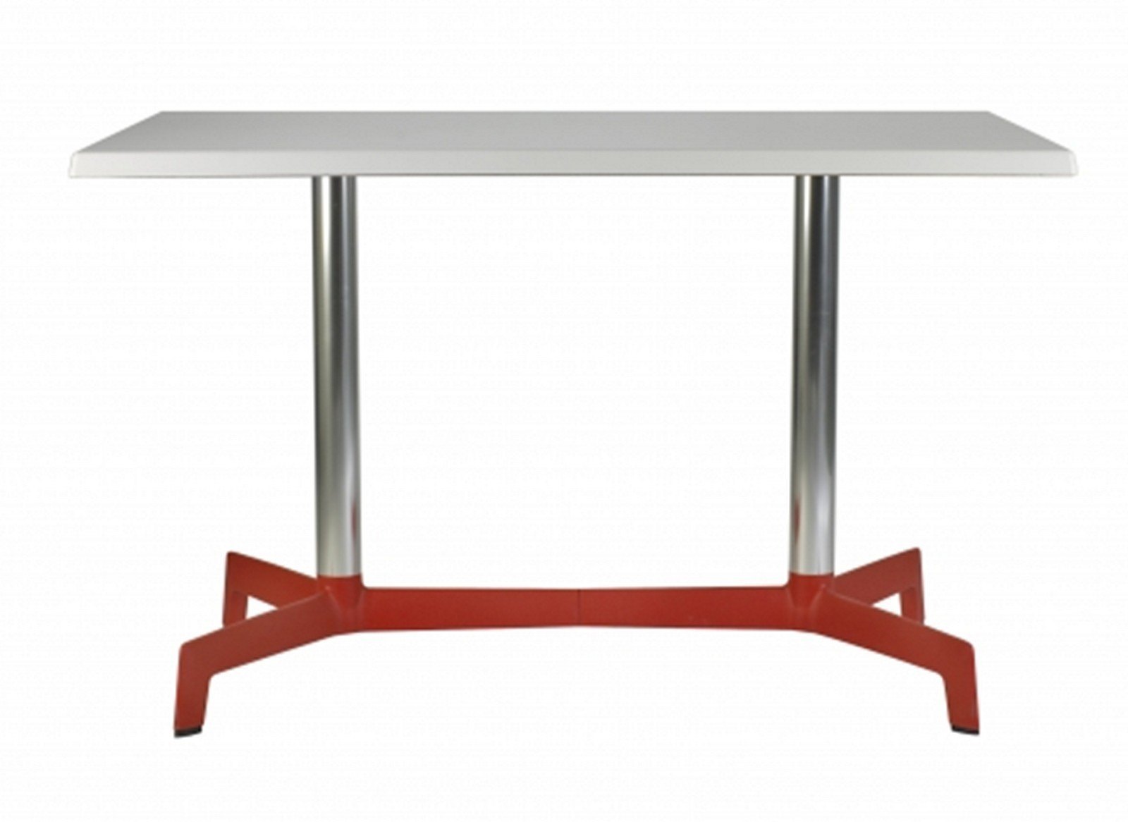 sputnik mesa doble columna aluminio werzalit