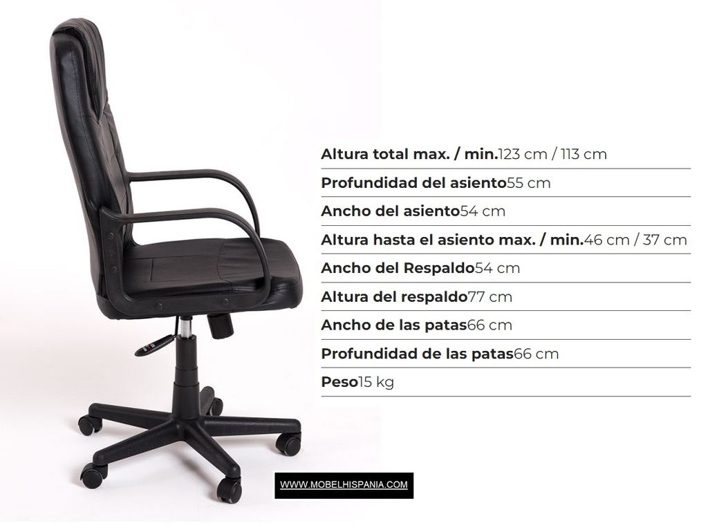 prost sillon oficina negro 05