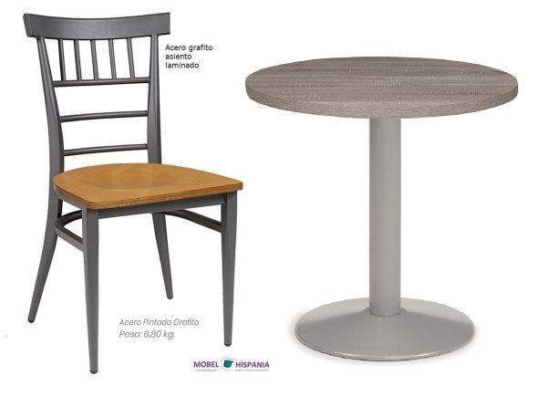 152 Silla Grafito macizo 05 1