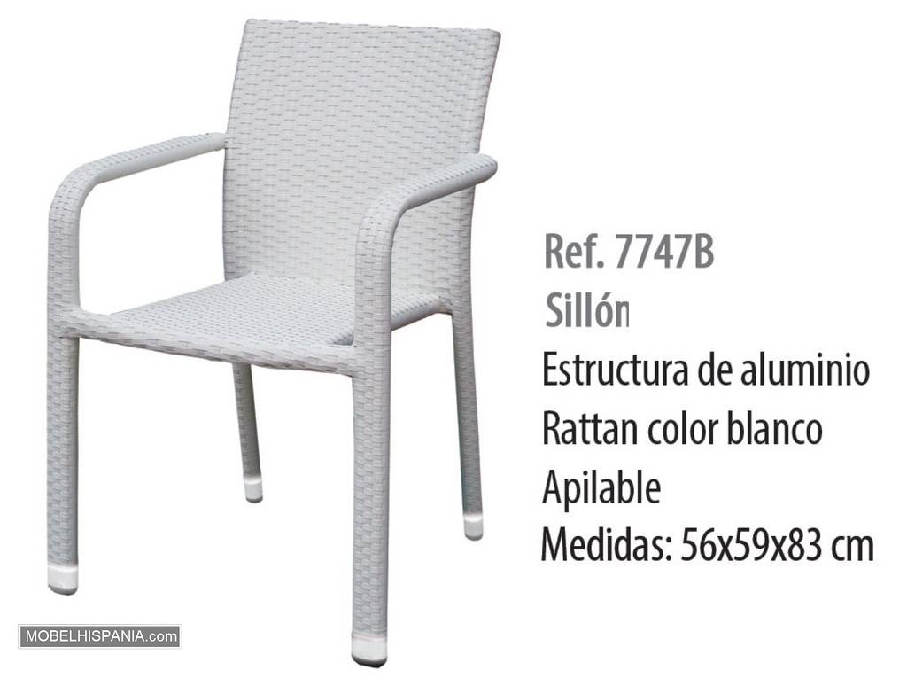 7747B sillon blanco
