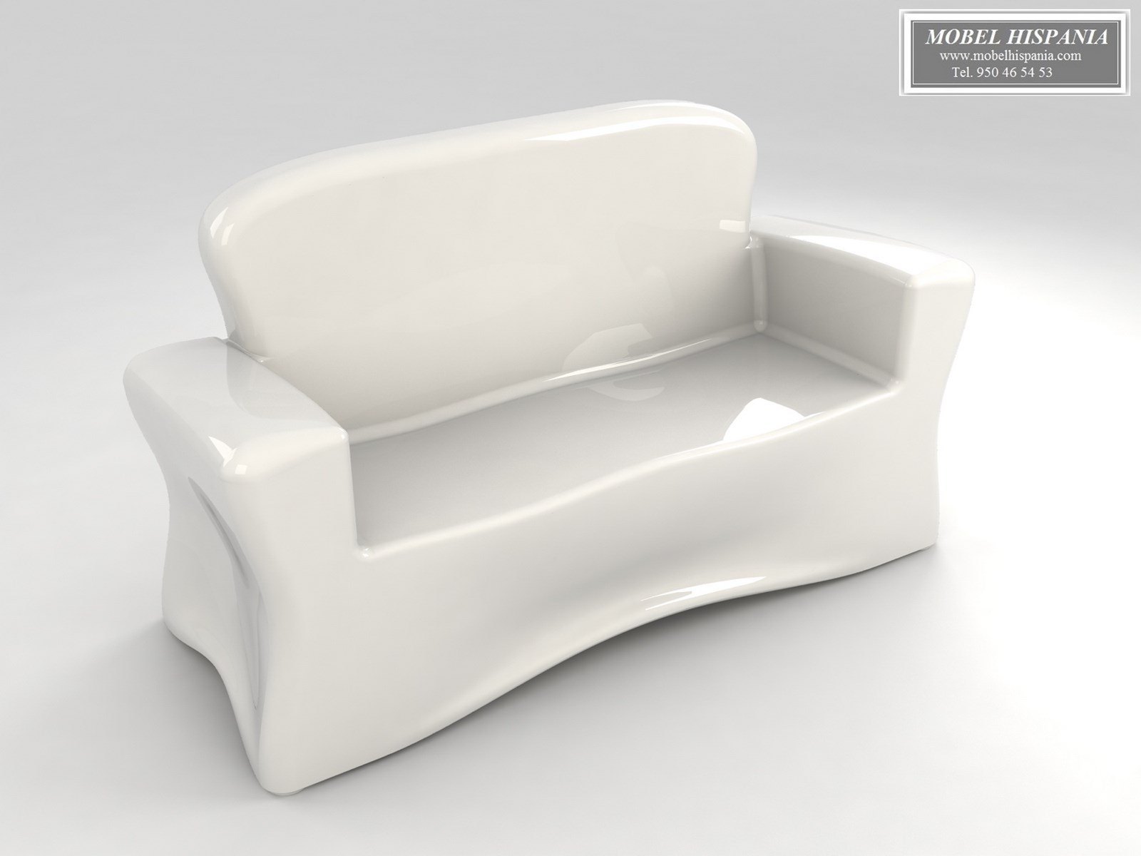 sofa negro iliminable