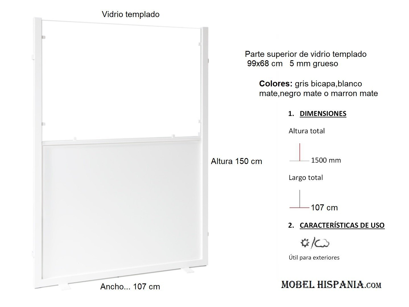separador calado cristal 1 10