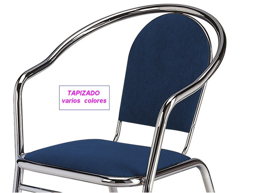 220 sillon cromado metalico 01