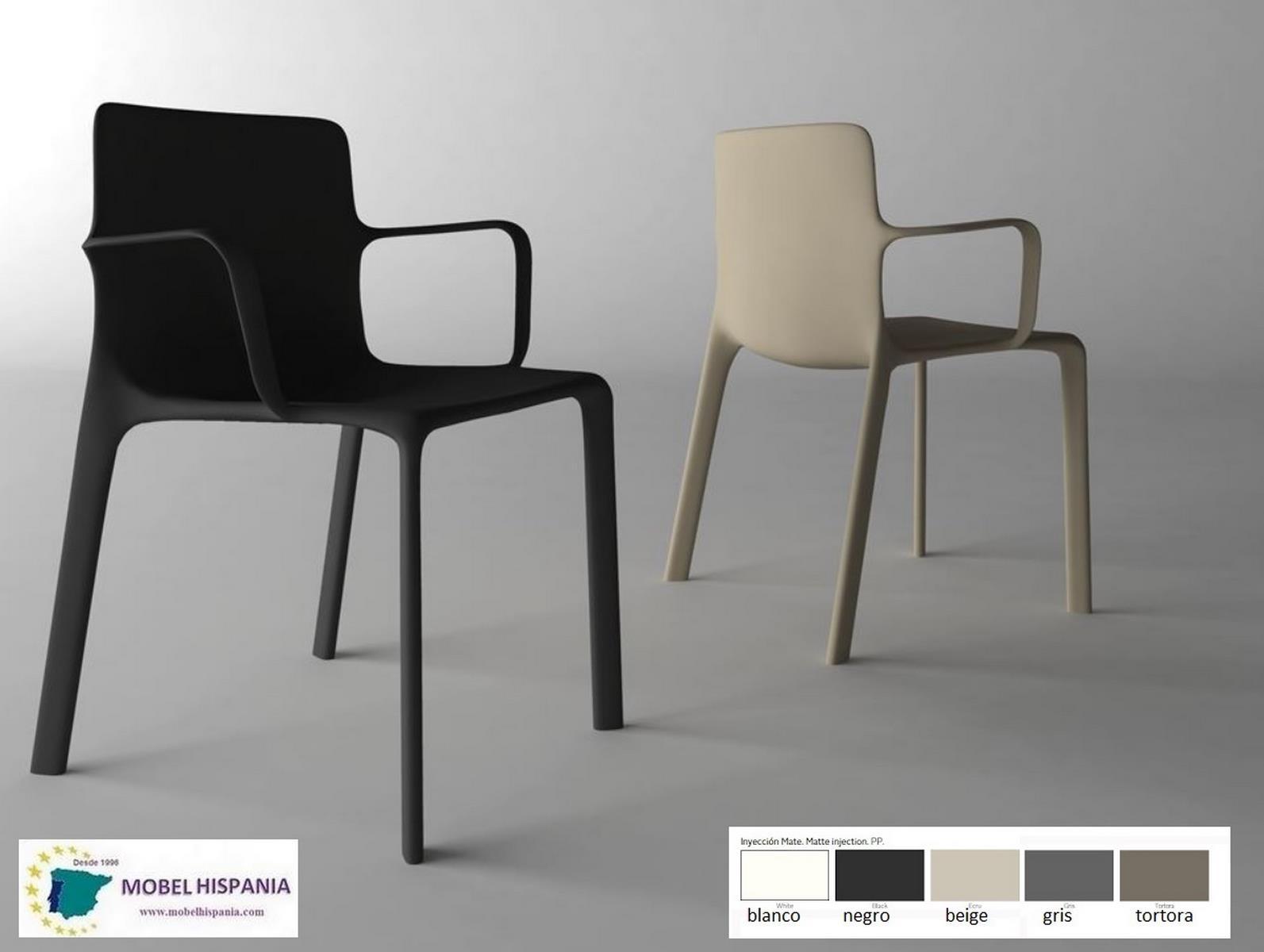 V1kes silla polipropileno niebla 04 3