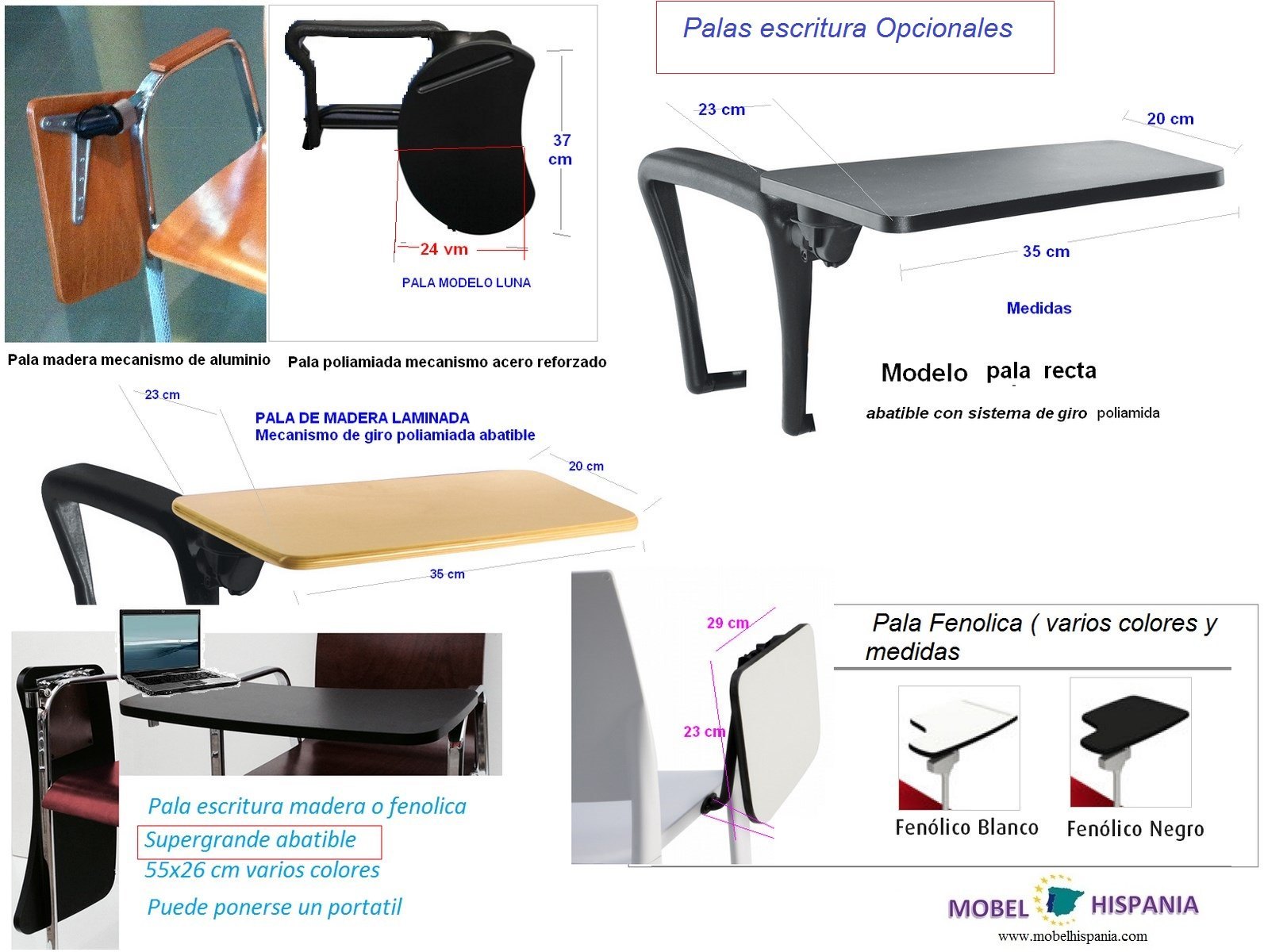 novaiso silla pala escritura verde 07 1