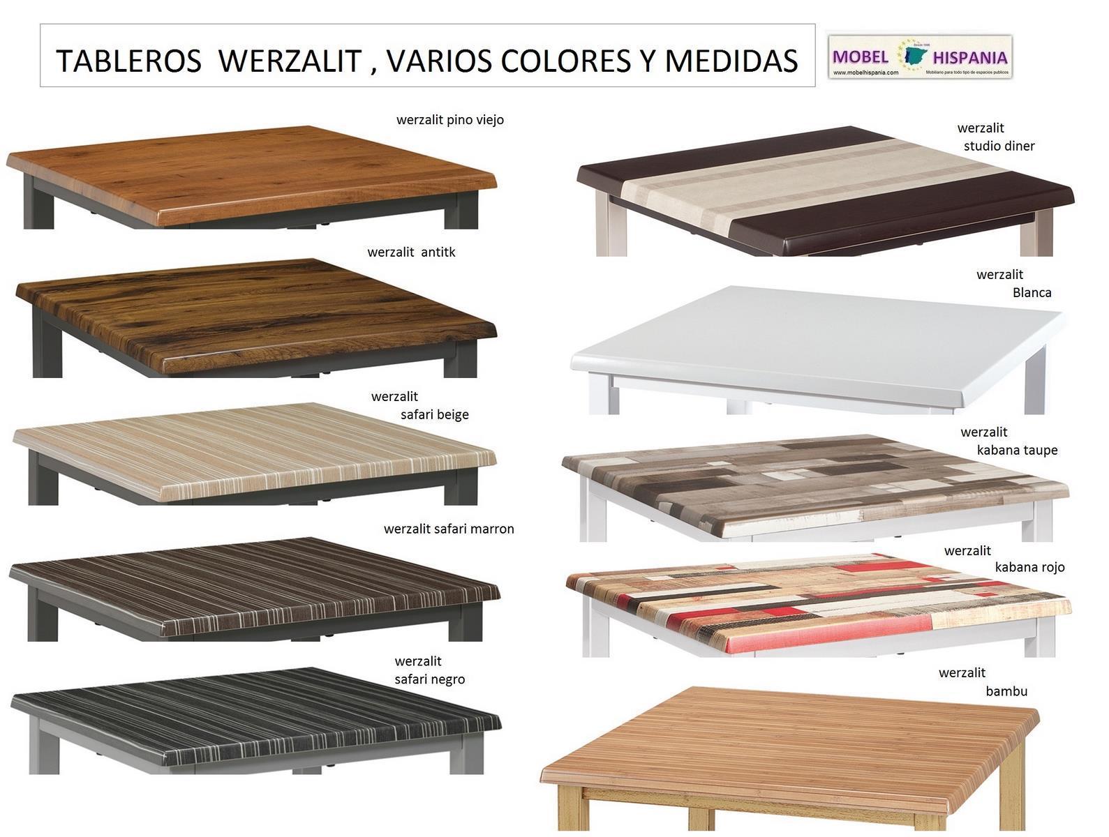 Tableros werzalit wengue 08