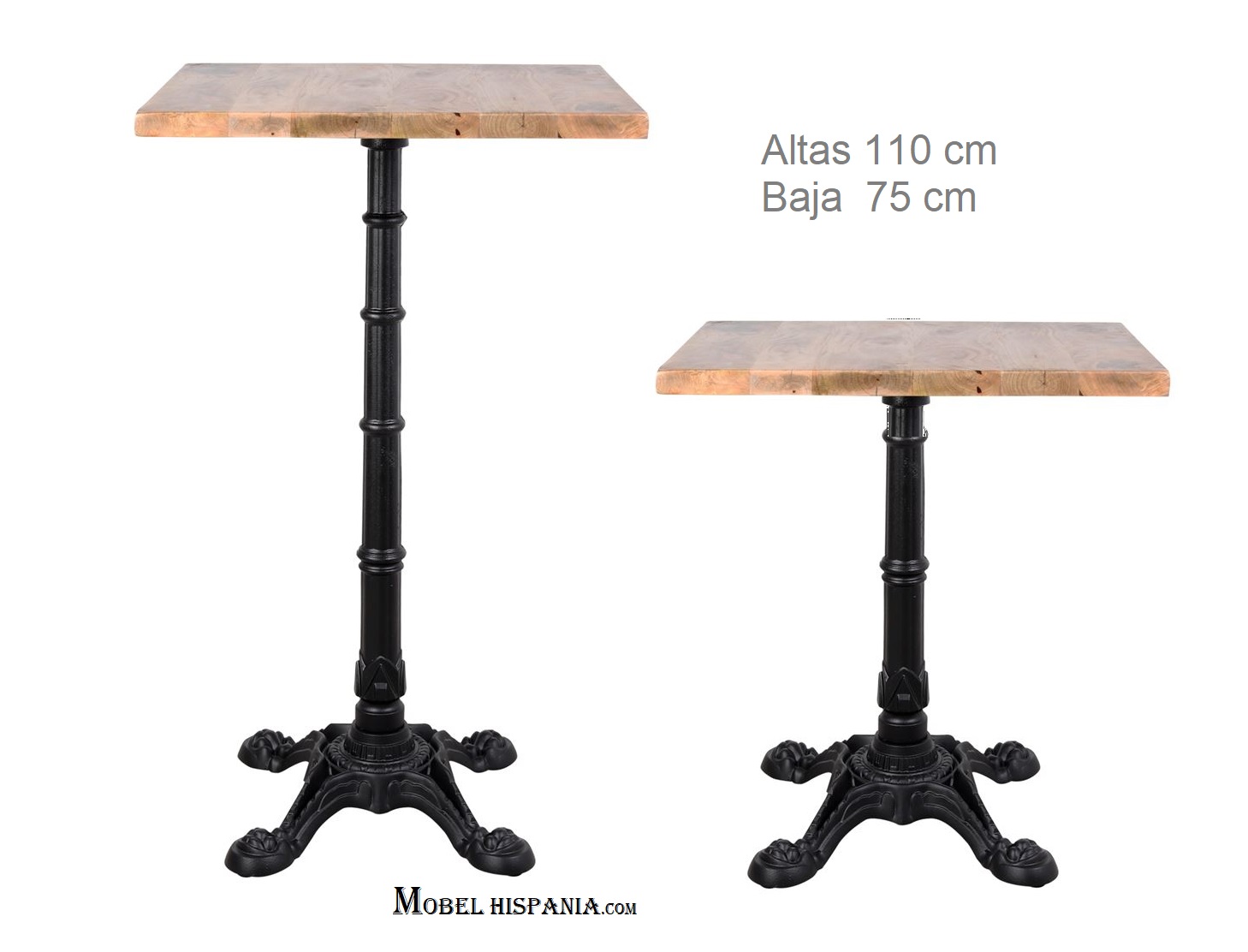 KRONOS Mesa fundicion madera 04