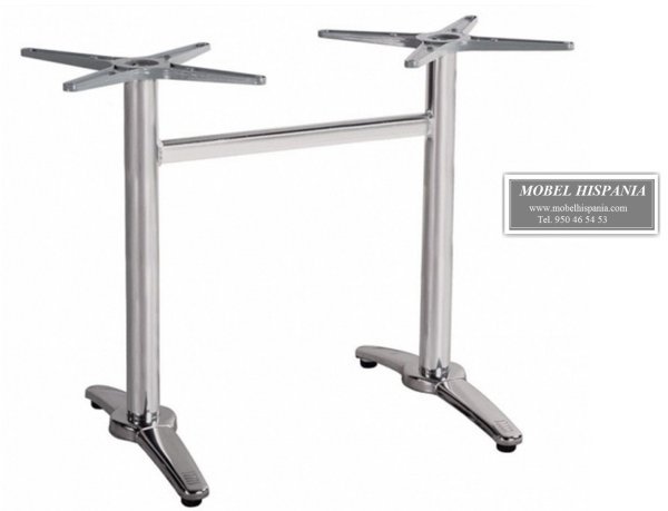 1925 Pie aluminio mesa alta hosteleria 02