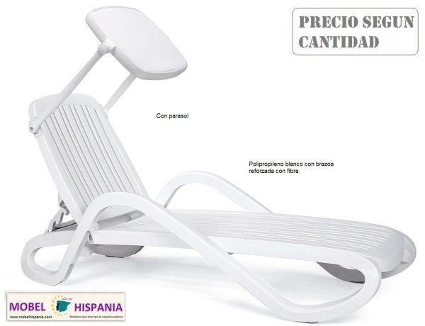 EDEN tumbona polipropileno blanca 4 02