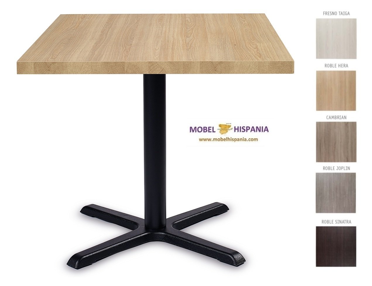 DAKOTA silla acero negro envejecido asiento macizo 07 1