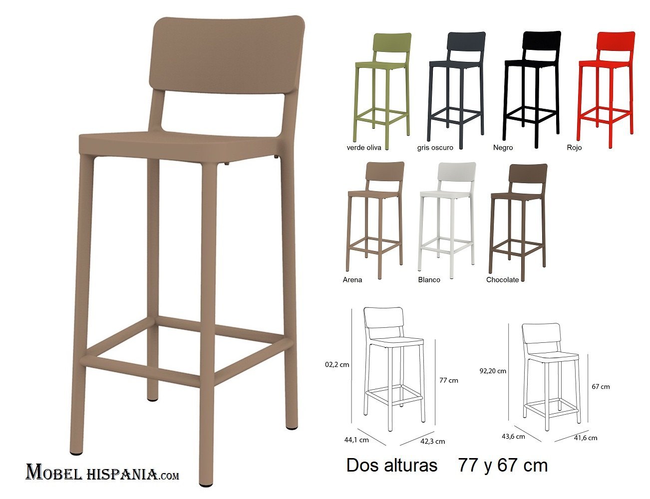 LISBOA taburete arena1 1