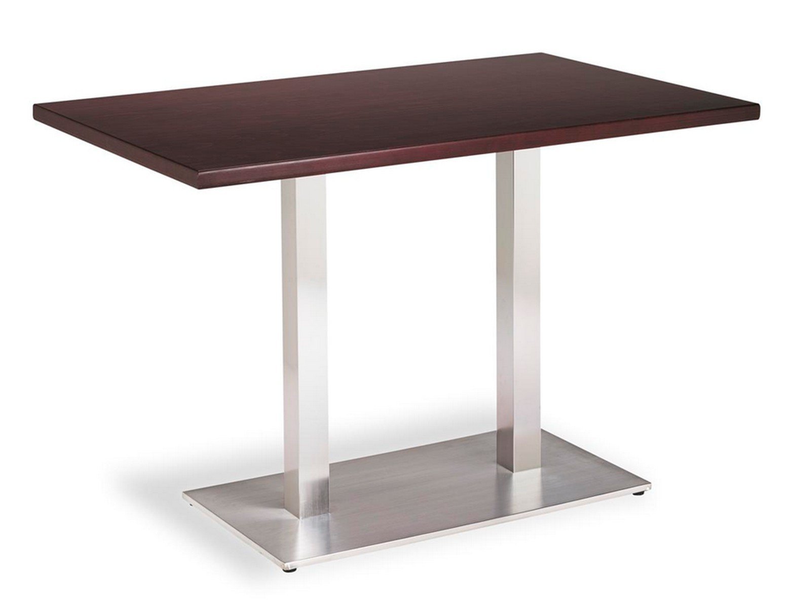 8933 Mesa doble columna inoxidable werzalit mobel hispania 01