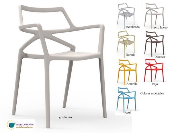 Delta sillon polipropileno blanco 15 2