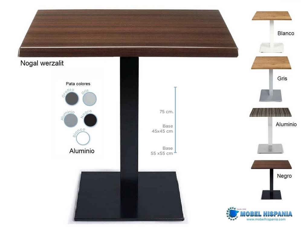 9866 mesa negro werzalit3