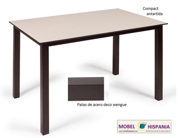 RB.6772 Mesa acero negro tablero melamina roble joplin 04