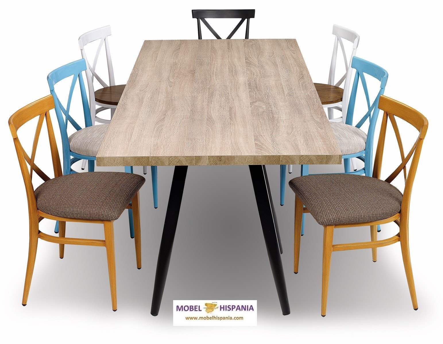 ORLANDO grafito asiento roble vintage 07 1