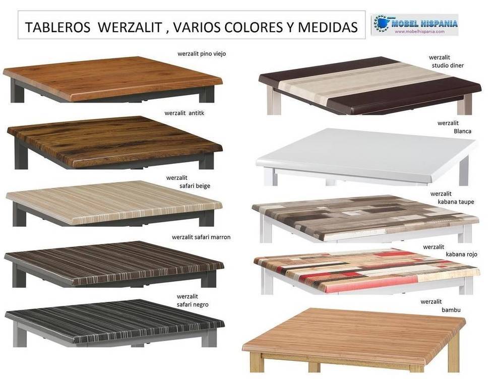 tableros werzalit 3 2