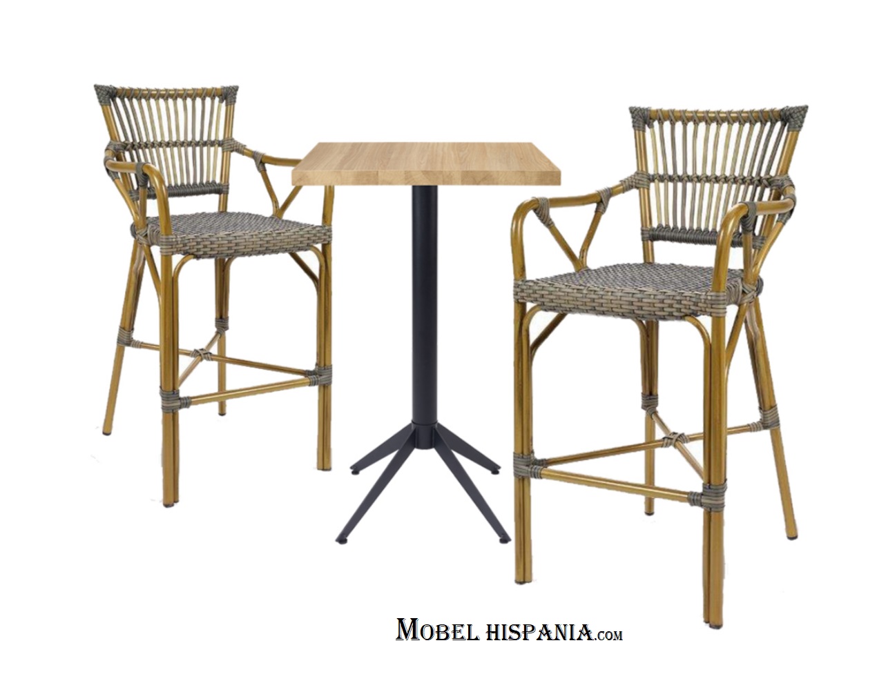 4292 Taburete aluminio bambu medula atlas 04 1