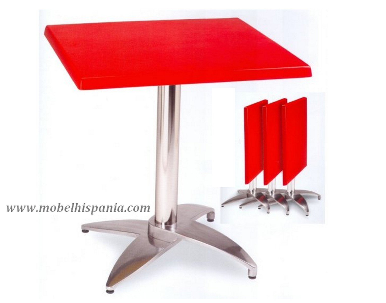 446 Mesa abatible aluminio mobel hispania