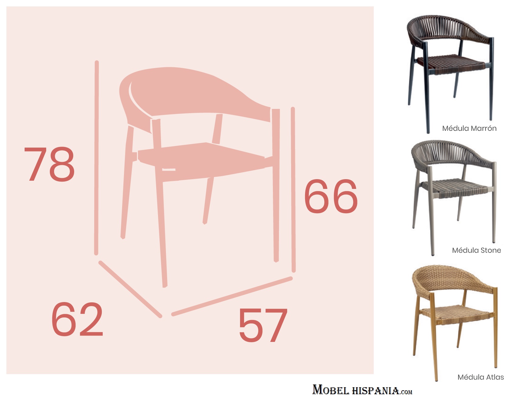 4524 Sillon aluminio stone medula stone 02 1