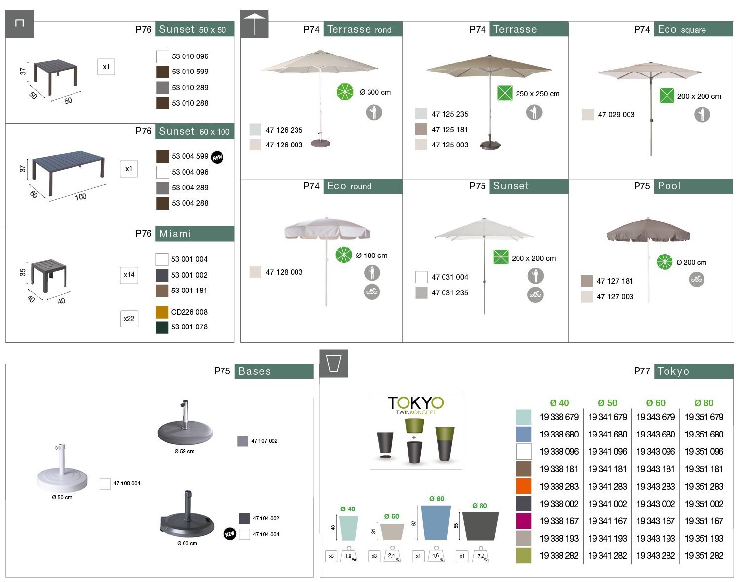 SUNSET tumbona aluminio marron tela marron 04