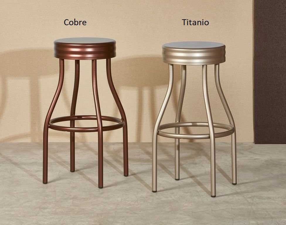 5551 taburete combina dorado