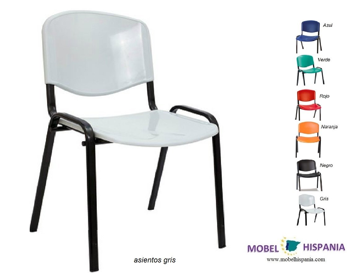novaiso silla negra academias colores 04