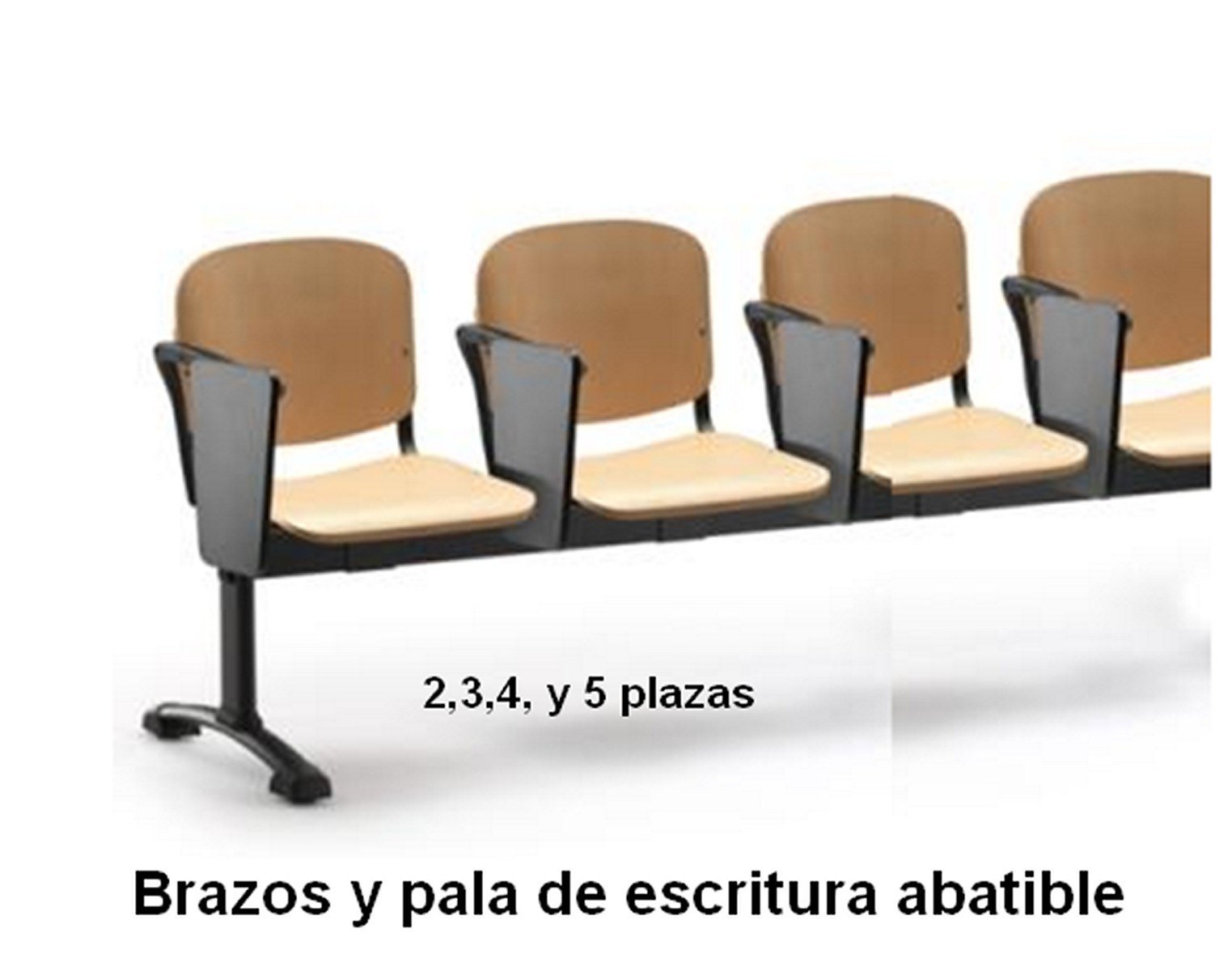 iso bancada con pala de escritura