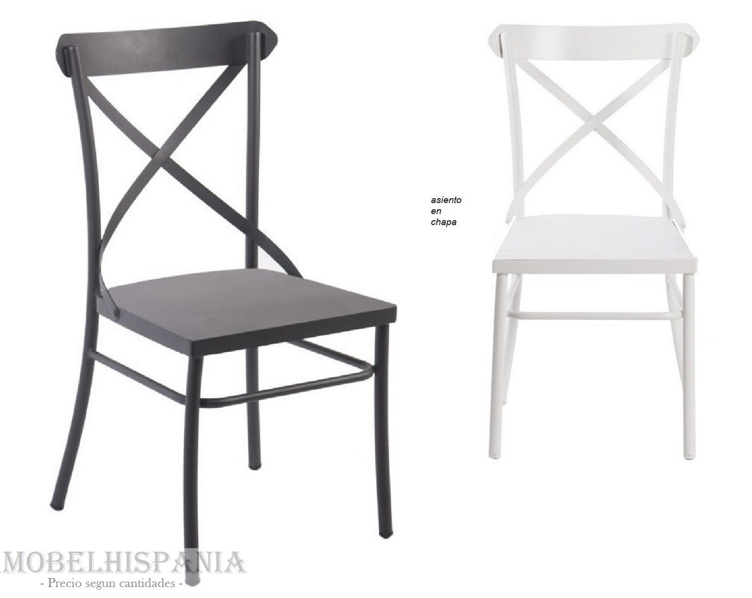 NEBRASKA silla metalica industrial 22