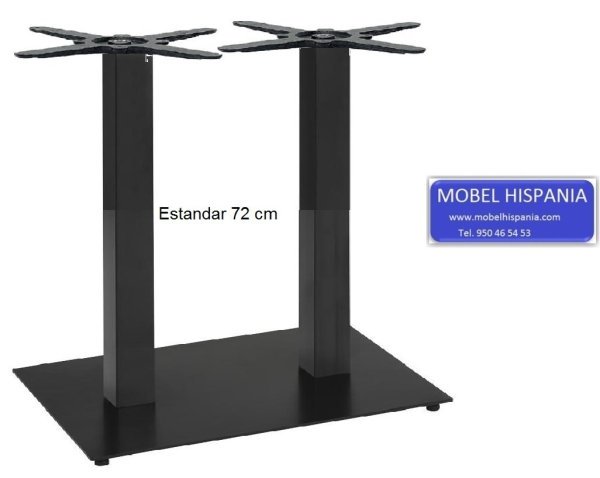 3020 pie metalico acero mesas 04