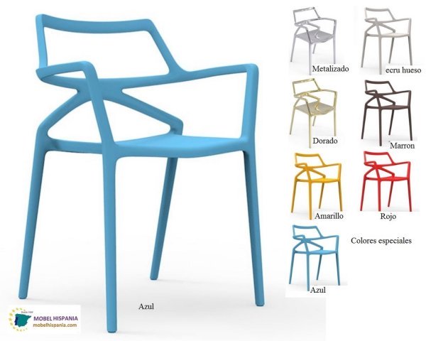 Delta sillon polipropileno azul 2